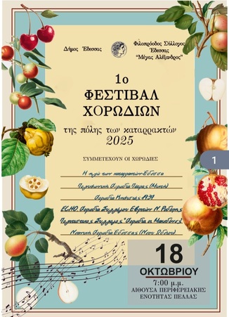 Διπλή δράση για τη «ΠΟΛΥΦΩΝΙΚΗ»: Έδεσσα & Pink the City